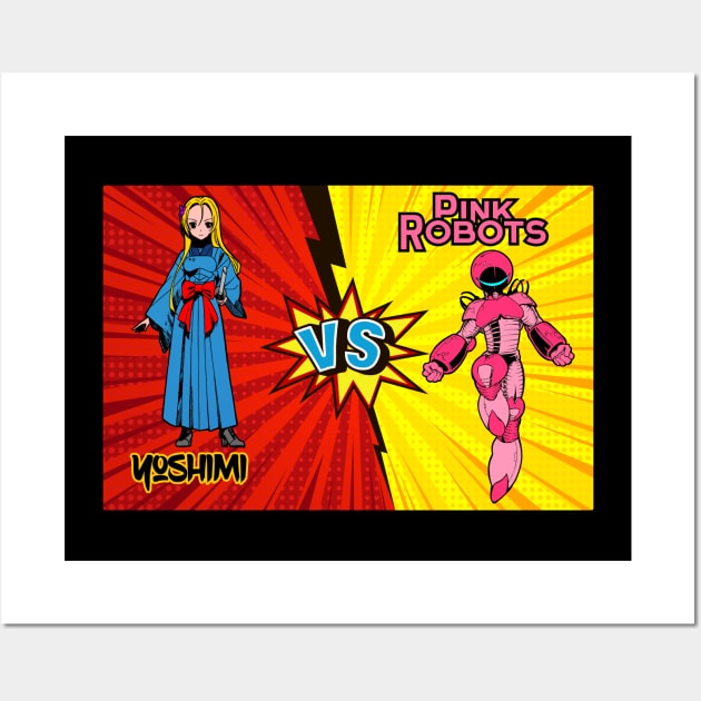 Yoshimi Battles The Pink Robots Wall Art by Vault Emporium